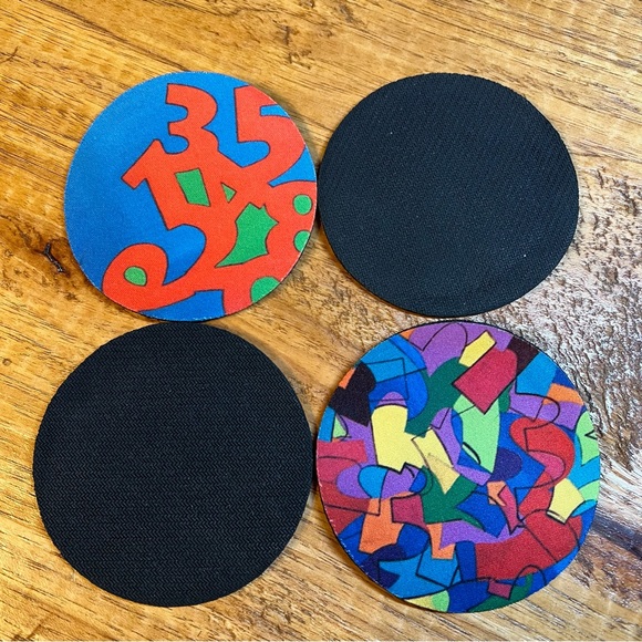 ⭐️HP 3/14⭐️Set of 4 coasters- Original Artwork - Picture 4 of 4